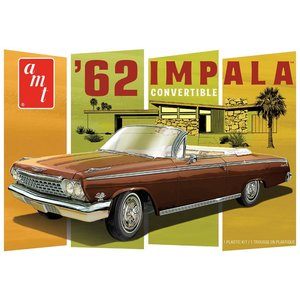 AMT\ERTL\Racing Champions.AMT 1/25 1962 Chevy Impala Convertible