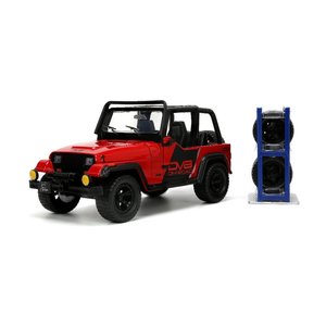 Jada Toys . JAD 1/24 "Just Trucks" with Rack - 1992 Jeep Wrangler