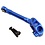 Hot-Racing . HRA Hot Racing Traxxas Maxx Aluminum Fixed Steering Link w/25T Servo Arm (Blue)