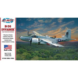 Atlantis Models . AAN 1/67 B-26 Invader Bomber