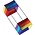 Premier Kites . PMR 40”x20” Rainbow Box Nylon Kite