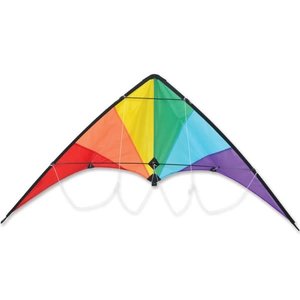 Premier Kites . PMR 46”x21” Rainbow Zoomer 2.0 Delta Stunt Polyester Kite