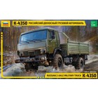 Zvezda Models . ZVE 1/35 Russian 2-Axle Military Truck K-4350