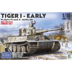 Andy's HHQ . AHQ 1/16 Tiger I Early Production with Full Figure