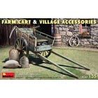 Miniart . MNA 1/35 Farm Cart with Village Accessories
