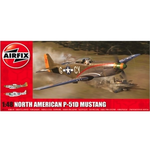 Airfix . ARX 1/48 North American P51 D Mustang
