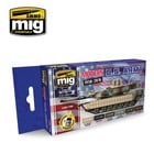 Ammo of MIG . MGA MODERN USA ARMY COLORS ACRYLIC SET