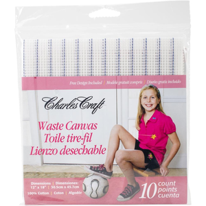 The DMC Corp . DMC Waste Canvas 10 Count - Charles Craft