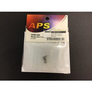 APS Racing . APS STAINLESS STEEL SET SCREWS M3X3MM