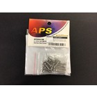 APS Racing . APS Stainless Steel Button Hex Screws 4x16mm