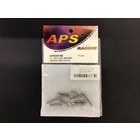 APS Racing . APS APS Stainless Steel SOCKET Hex Screws, 4x18mm, 10 pcs