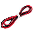 Common Sense R/C . CSR 20 Gauge Silicone Wire Black/Red 3 feet each color