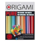Yasutomo . YAS PURE Origami Paper 3" 100 Colors per pkg