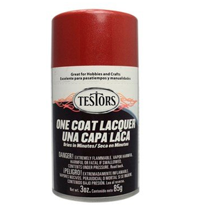 Testors Corp. . TES LACQUER SPRAY MYTHICAL MAROON
