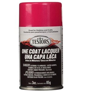 Testors Corp. . TES LACQUER SPRAY ELECTRIC PINK