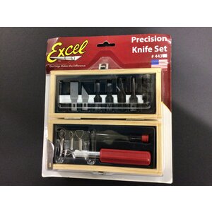 Excel Hobby Blade Corp. . EXL WOODWORKING SET WOODEN BOX