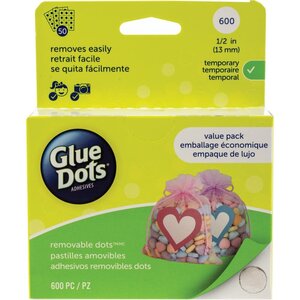 Glue Dots . GLD Glue Dots .5" Dot Sheets Value Pack