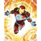 Camelot Diamond Dotz . CDD Diamond Art Kit Marvel  Iron Man Blast Off