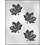 CK Products . CKP Maple Leaf Chocolate Mold 3"