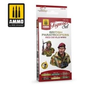 Ammo of MIG . MGA British Paratroopers Red Devils WWII Set