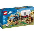 Lego . LEG LEGO City Great Vehicles Horse Transporter 196PCS