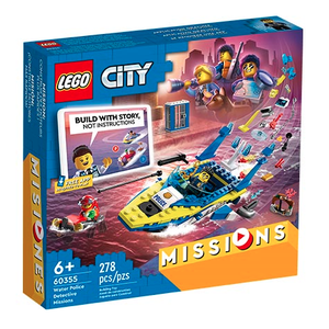 Lego . LEG LEGO City Missions Water Police Detective Missions 278Pcs 6+