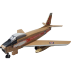 Osbourn . OSB 1/66 F86 Sabre Mk6 Golden Hawks Wooden Kit