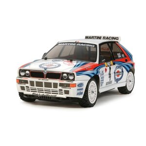 Tamiya America Inc. . TAM 1/10 Lancia Delta Integrale 4WD Brushed On Road Rally Kit XV-01