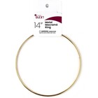 Cousins Corporation . CCA Metal Macrame Ring 14" Gold