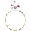 Cousins Corporation . CCA Metal Macrame Ring 14" Gold