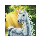 Craft Buddy . CBD Sunshine Unicorn Card Crystal Art Kit