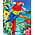 Royal (art supplies) . ROY Paint By Number Scarlet Macaw
