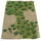 JTT Scenery Products . JTT LANDSCAPING DETILS GREEN GRASSLAND 5"X7" SHEET