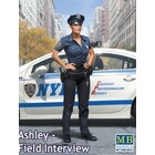 Masterbox Models . MTB 1/24 Ashley Modern Police Woman