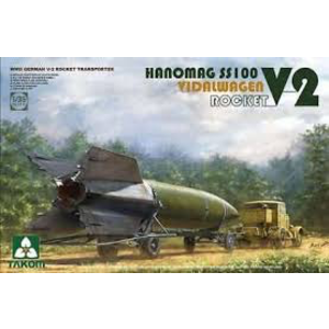 TAKOM . TAO 1/35 V-2 Rocket Vidalwagen Hanomag SS100