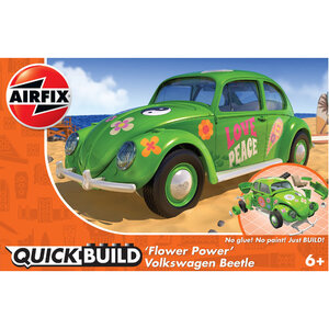 Airfix . ARX Quick Build VW Beetle Flower power