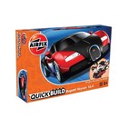 Airfix . ARX Quick Build Bugatti Veyron Black & Red