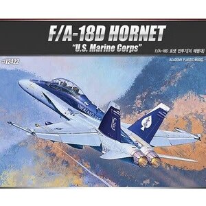 Academy Models . ACY 1/72 F/A18D Hornet US Marines Reproduction
