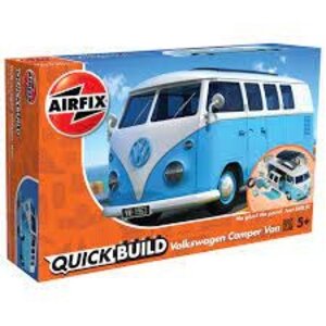 Airfix . ARX Quick Build VW Camper Van Blue