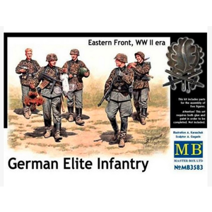 Masterbox Models . MTB 1/35 WWII GERMAN ELITE INFANTRY EAST FRONT
