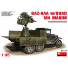 Miniart . MNA 1/35 GAZ-AAA With Quad M-4 Maxim