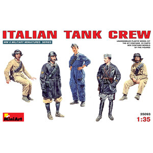 Miniart . MNA 1/35 Italian Tank Crew