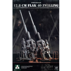 TAKOM . TAO 1/35 WWII GERMAN 12.8CM FLAK 40 ZWILLING