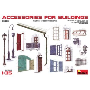 Miniart . MNA 1/35 Accessories for Buildings