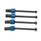 Hobby Details . HDT 1/18 Teton Aluminum CVD Driveshafts(4)Blue