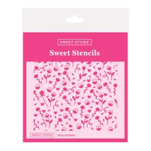 Sweet Sticks . SWT Sweet Stencils Petal Pattern