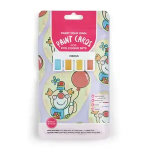 Sweet Sticks . SWT Paint Your Own  Circus Paint Cards