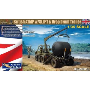 Gecko Models . GEC 1/35 British ATMP with SLLPT & Drop Drum Trailer