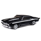 Team Losi . LOS 1/16 1970 Chevelle 2WD Mini No Prep Drag Car RTR, Black