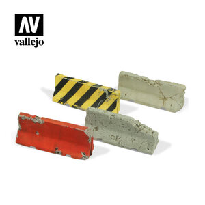 Vallejo Paints . VLJ Damaged Concrete Barriers